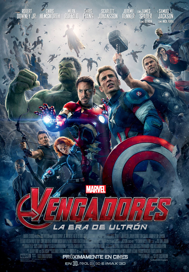 Primeros datos de Vengadores: La Era de Ultron - Edición Metálica en Blu-ray