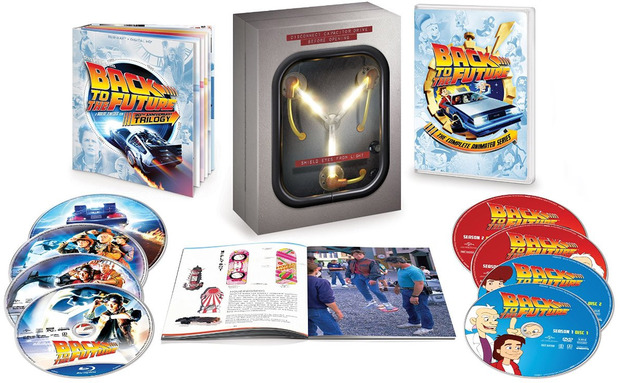 Pack con la trilogía Regreso al Futuro en Blu-ray por su 30º aniversario