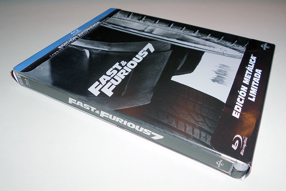 Fotografías del Steelbook de Fast & Furious 7 en Blu-ray 2