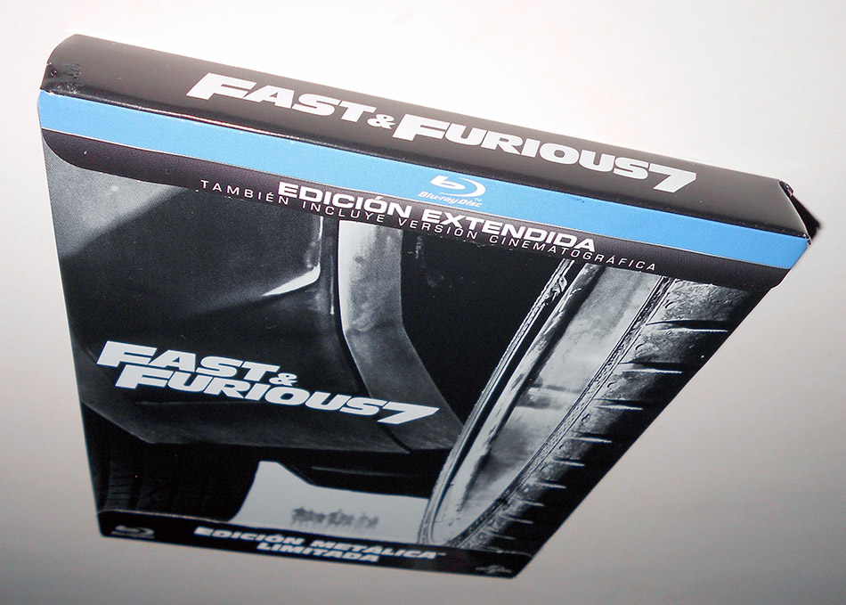 Fotografías del Steelbook de Fast & Furious 7 en Blu-ray 3