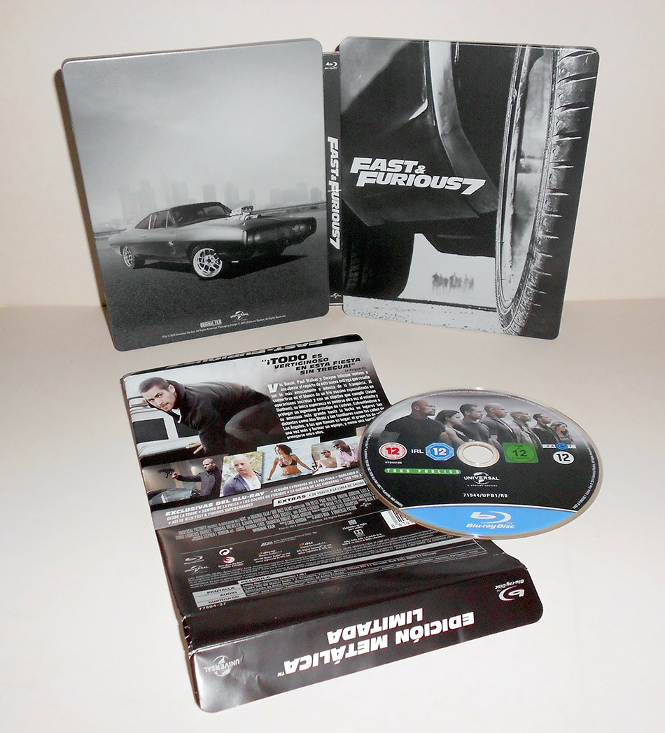 Fotografías del Steelbook de Fast & Furious 7 en Blu-ray 13