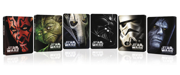 Steelbook limitados de Star Wars anunciados en USA 2