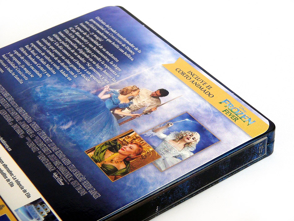 Fotografías del Steelbook de Cenicienta en Blu-ray 6