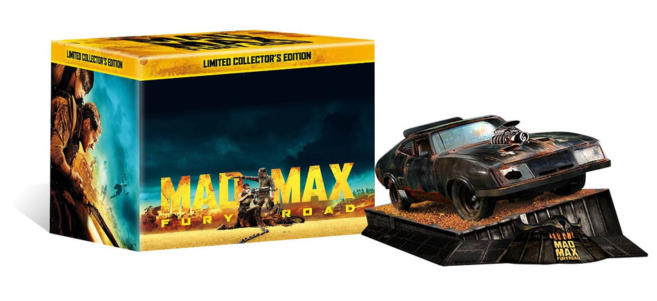 Unboxing de la edición con coche de Mad Max: Furia en la Carretera en Blu-ray