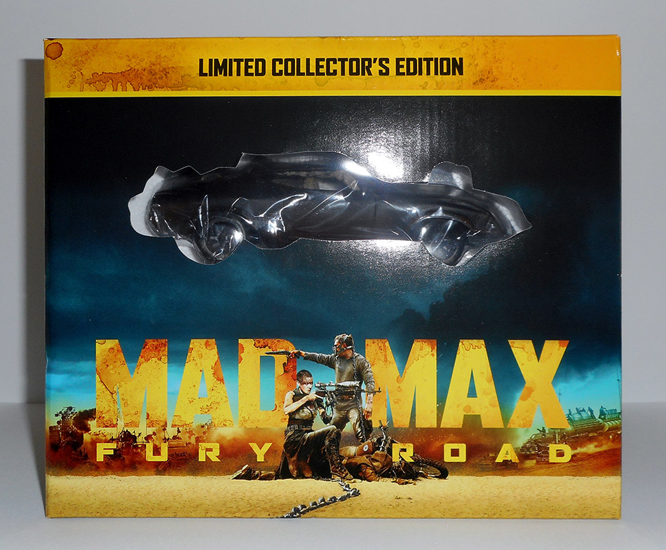 Fotografías de la edición coche de Mad Max: Furia en la Carretera en Blu-ray 1