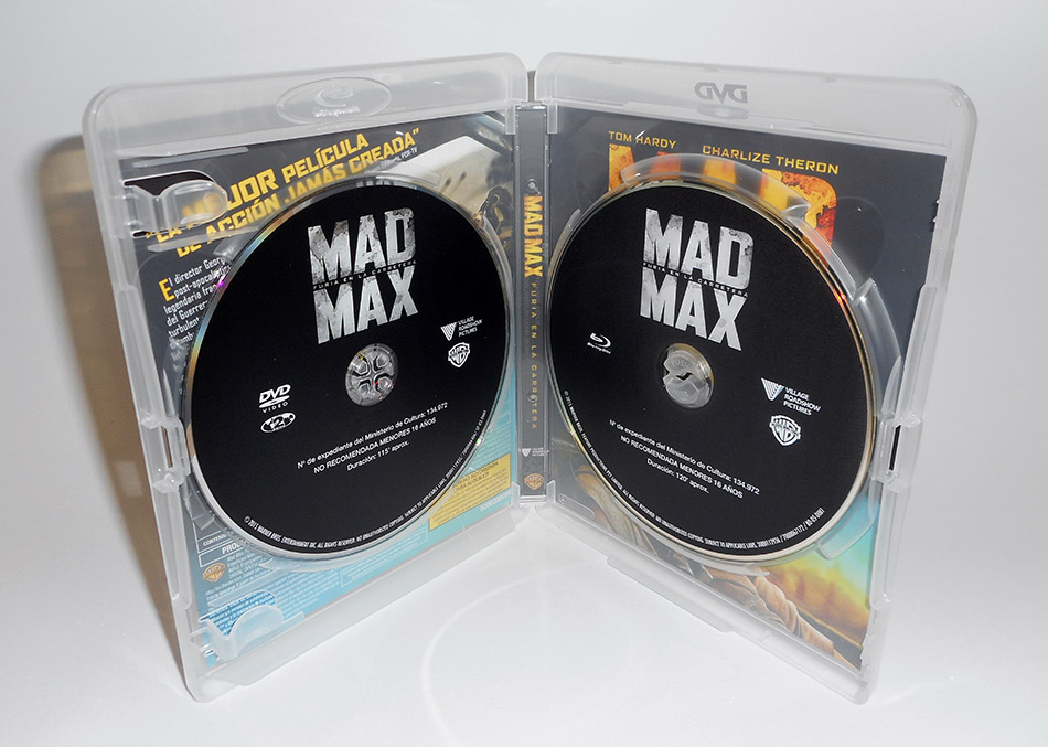 Fotografías de la edición coche de Mad Max: Furia en la Carretera en Blu-ray 14