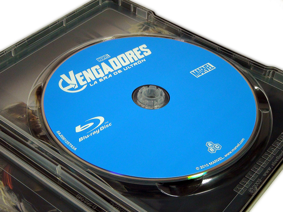 Fotografías del Steelbook de Vengadores: La Era de Ultrón en Blu-ray 14