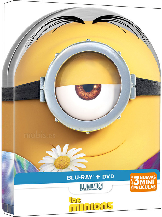 Primeros detalles del Blu-ray de Los Minions - Edición Metálica