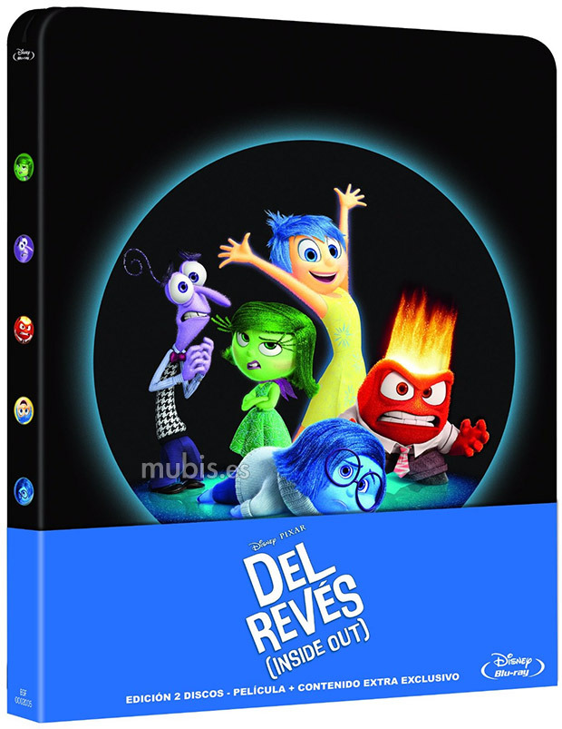 Diseño de las carátulas de Del Revés (Inside Out) 2