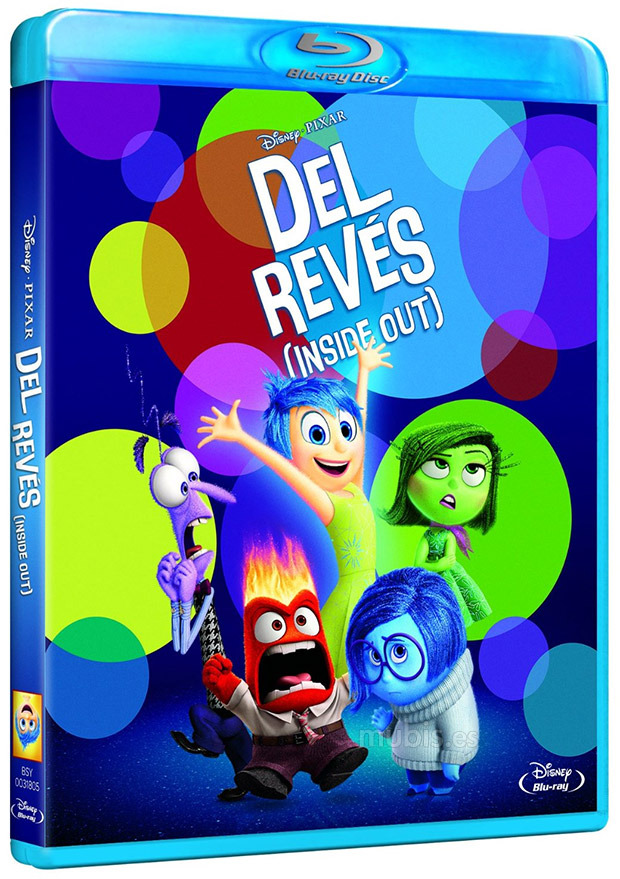 Diseño de las carátulas de Del Revés (Inside Out) 3
