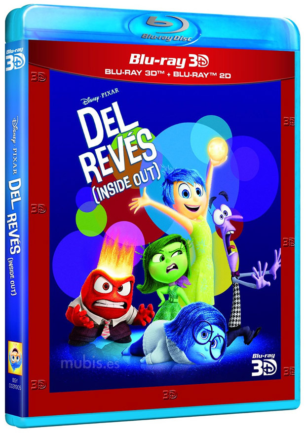 Diseño de las carátulas de Del Revés (Inside Out) 4