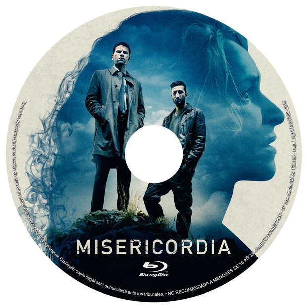 Diseño de la carátula de Misericordia (Los Casos del Departamento Q) en Blu-ray 2