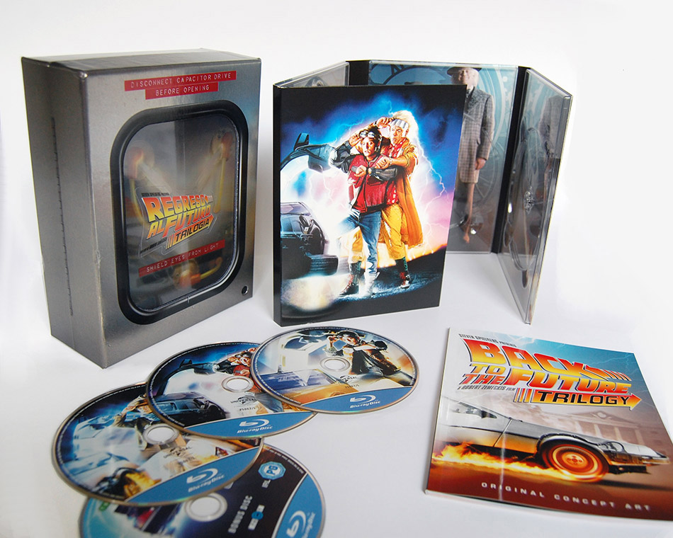 Fotografías de la Trilogía Regreso al Futuro 30º Aniversario en Blu-ray 24