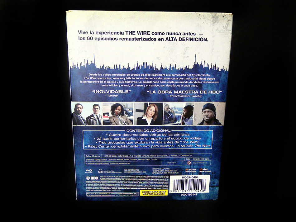 Fotografías de The Wire (Bajo Escucha) la serie completa en Blu-ray 3