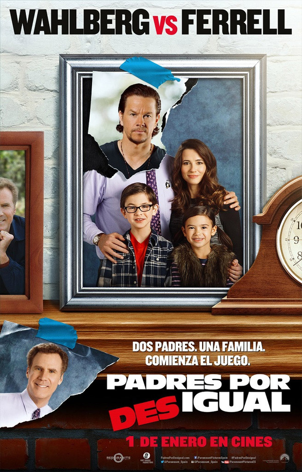 Tráiler de la comedia Padres por Desigual. Wahlberg contra Ferrel 2