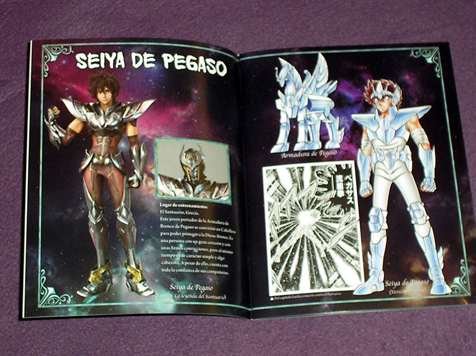 Fotografías de la edición limitada de Los Caballeros del Zodiaco: La Leyenda del Santuario en Blu-ray 21