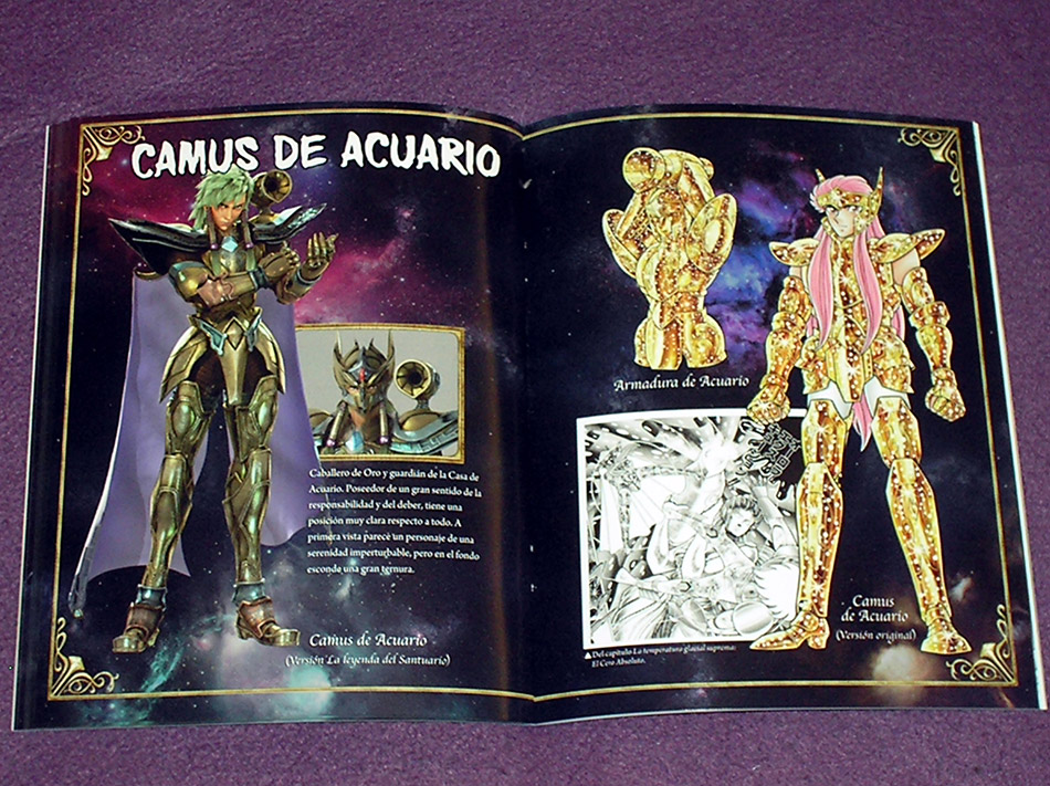 Fotografías de la edición limitada de Los Caballeros del Zodiaco: La Leyenda del Santuario en Blu-ray 23