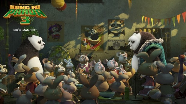 Po se reencuentra con su padre en el nuevo tráiler de Kung Fu Panda 3