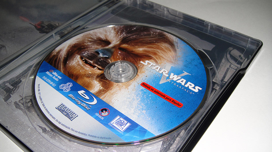 Fotografías del Steelbook de Star Wars Episodio V: El Imperio Contraataca en Blu-ray 11