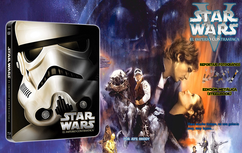 Fotografías del Steelbook de Star Wars Ep. V: El Imperio Contraataca