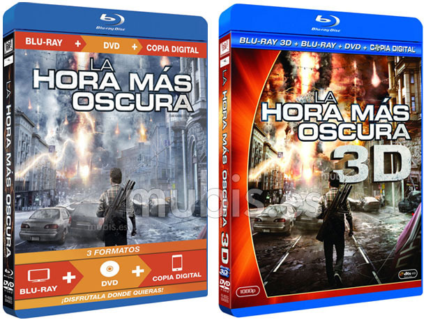 La Hora más Oscura, lanzamiento en Blu-ray y Blu-ray 3D