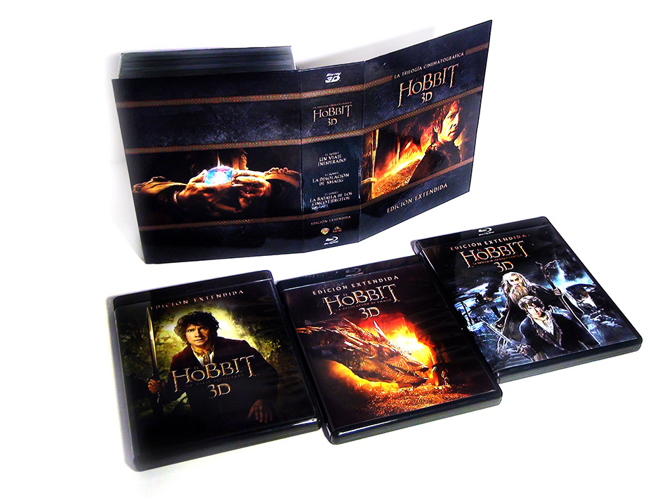 Fotografías de la Trilogía extendida de El Hobbit en Blu-ray 3D 21