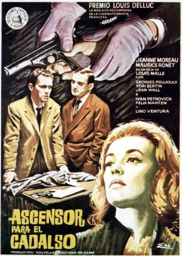 Ascensor para el Cadalso de Louis Malle pronto en Blu-ray