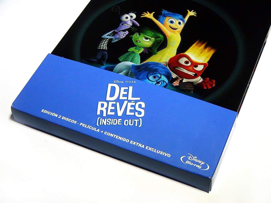 Fotografías del Steelbook de Del Revés (Inside Out) en Blu-ray 3