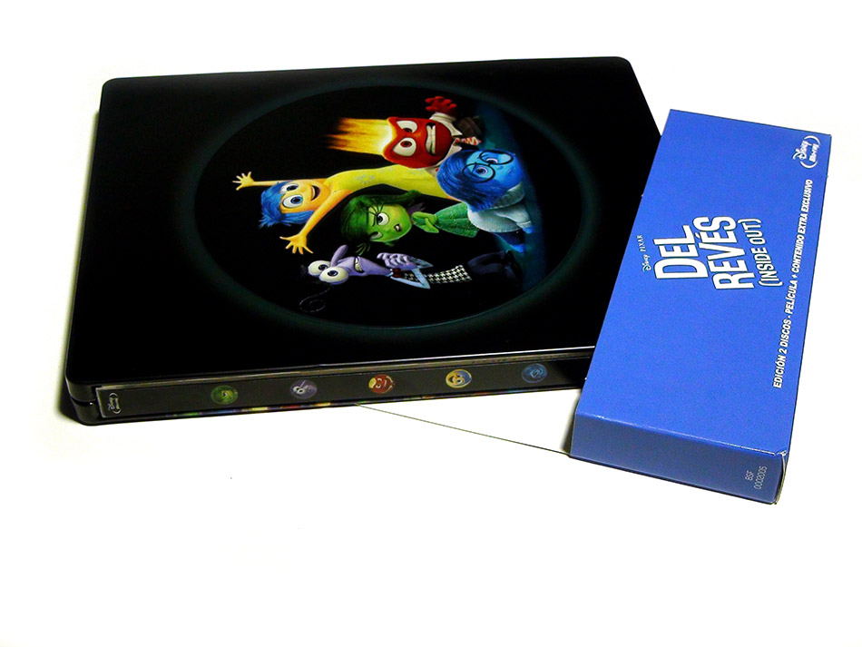 Fotografías del Steelbook de Del Revés (Inside Out) en Blu-ray 7