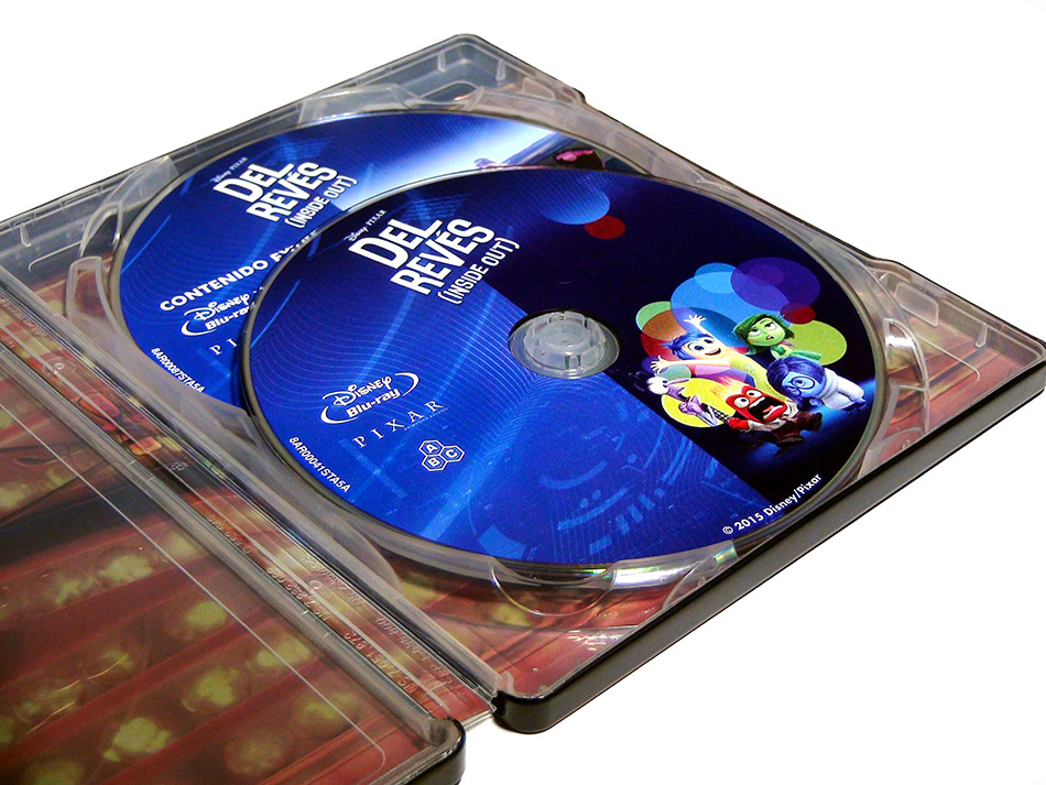 Fotografías del Steelbook de Del Revés (Inside Out) en Blu-ray 12