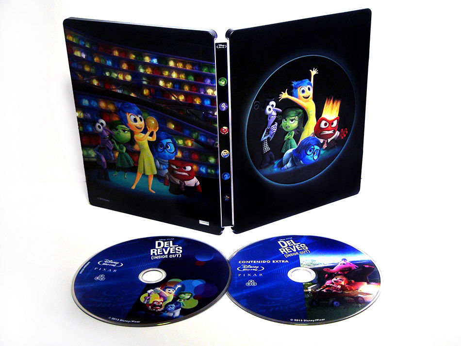 Fotografías del Steelbook de Del Revés (Inside Out) en Blu-ray 16