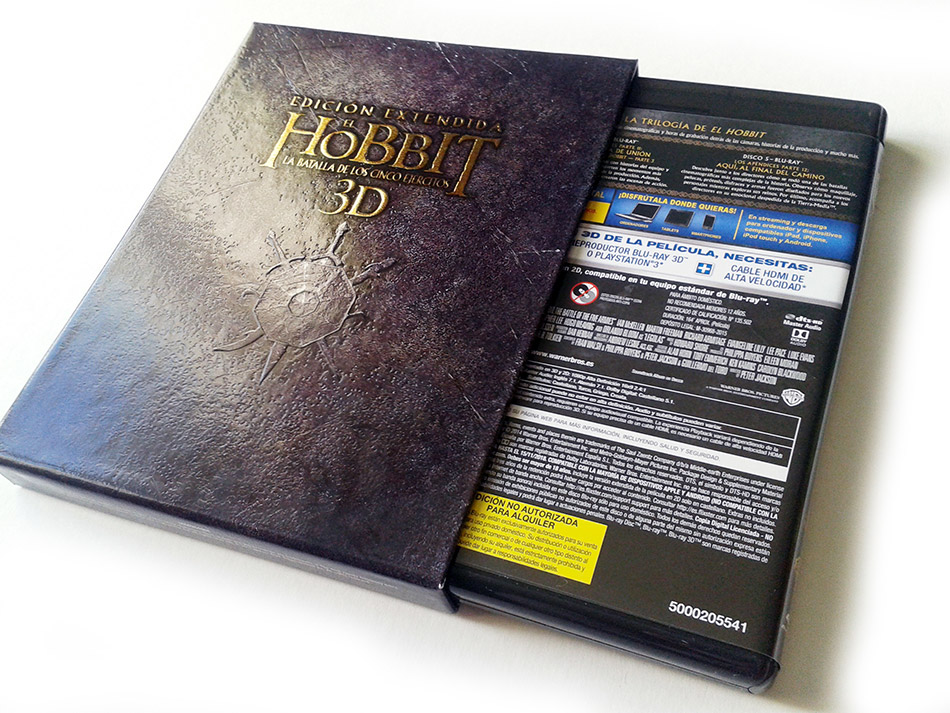 Fotografías de El Hobbit: La Batalla de los Cinco Ejércitos ed. extendida Blu-ray 8