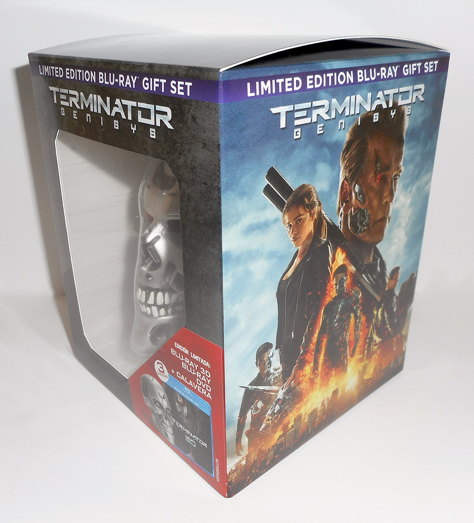 Fotografías de la edición Calavera de Terminator: Génesis en Blu-ray 3