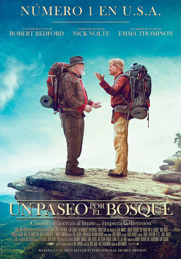 Tráiler de Un Paseo por el Bosque con Robert Redford y Nick Nolte