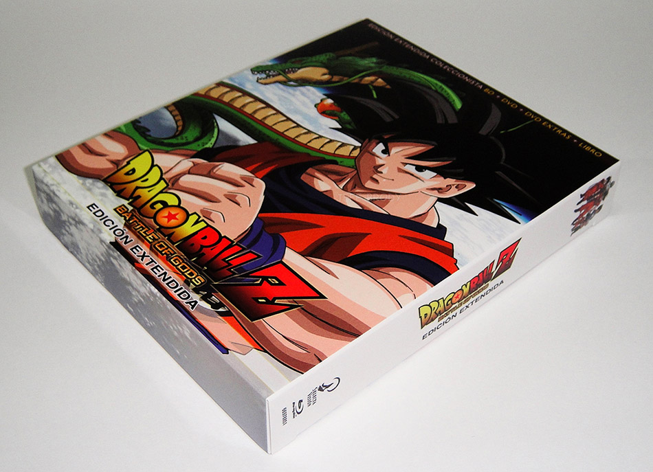 Fotografías de la ed. extendida de Dragon Ball Z: Battle of Gods Blu-ray 