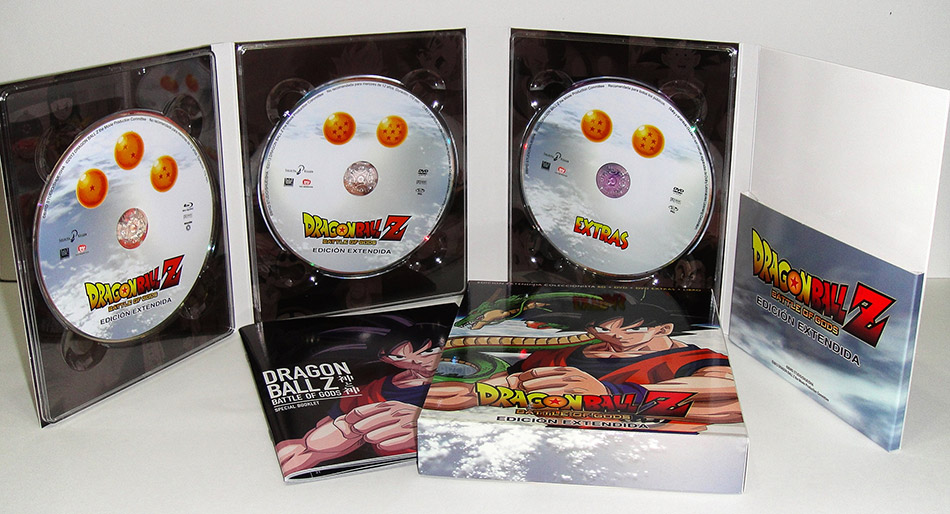 Fotografías de la edición extendida de Dragon Ball Z: Battle of Gods Blu-ray  12