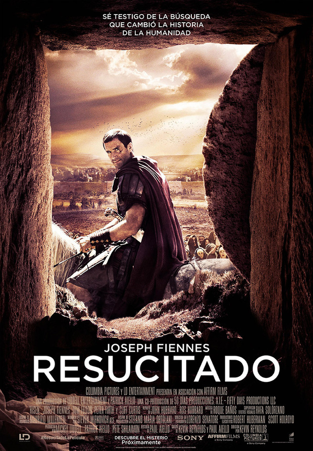 Póster y tráiler de Resucitado con Joseph Fiennes