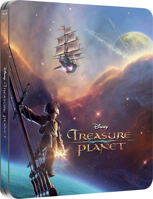 Steelbook exclusivo de Zavvi de El Planeta del Tesoro en Blu-ray 2