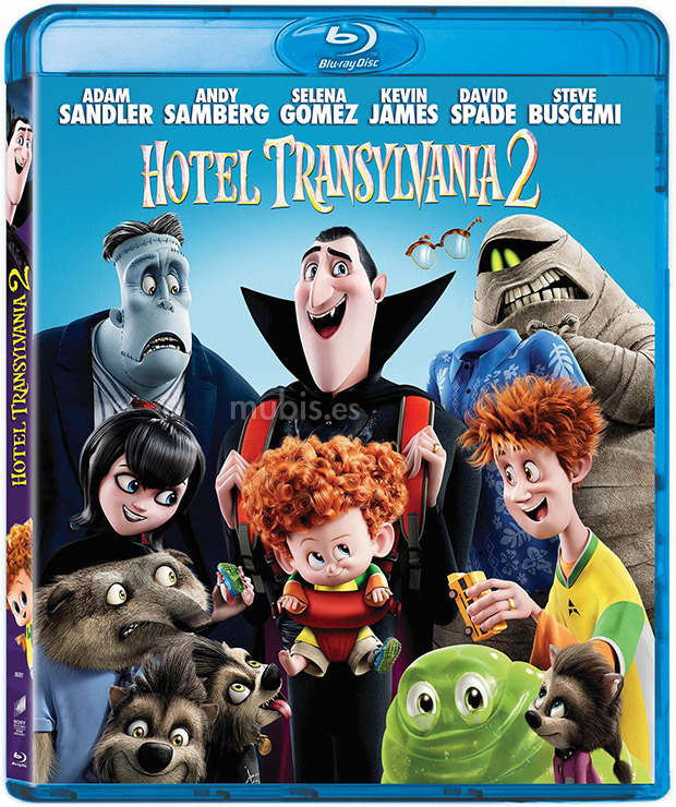 Fecha, extras y carátulas de Hotel Transilvania 2 en Blu-ray 3D y 2D