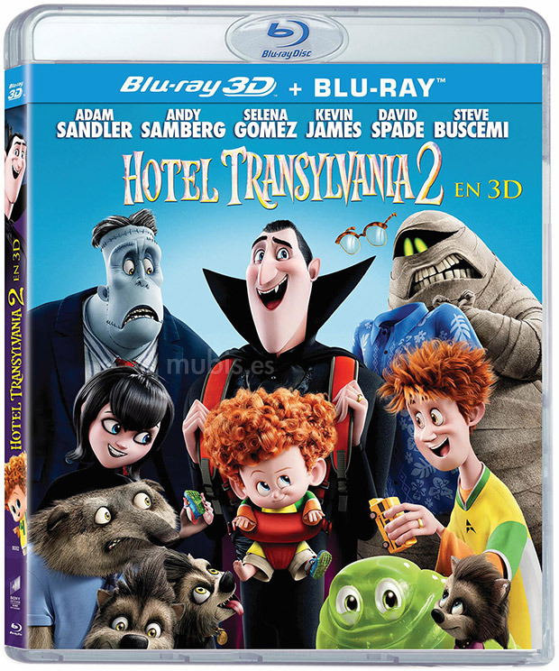 Primeros detalles del Blu-ray de Hotel Transilvania 2