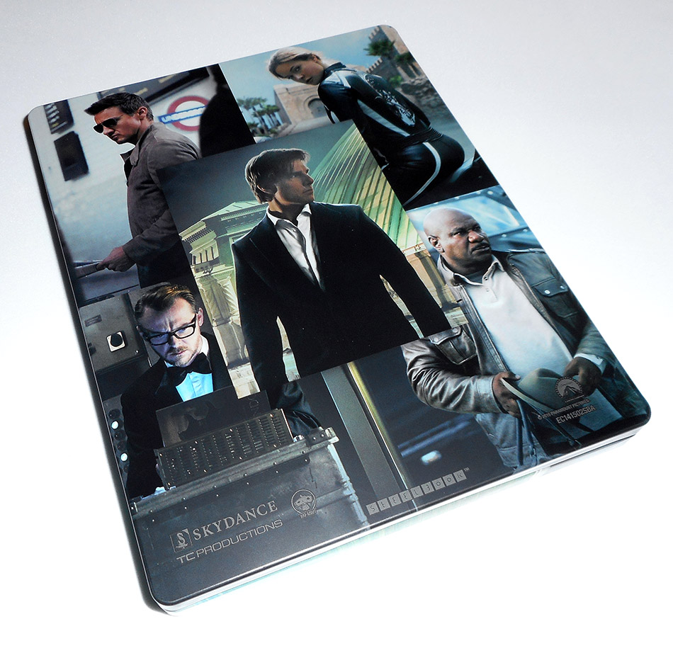 Fotografías del Steelbook de Misión Imposible: Nación Secreta en Blu-ray 6