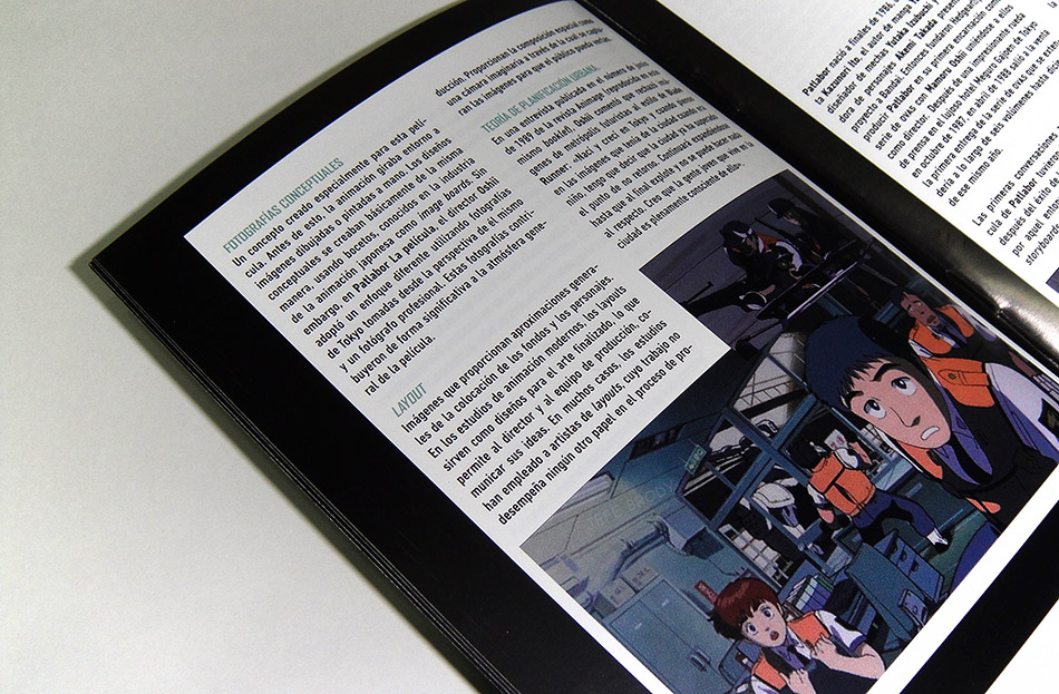 Fotografías de la edición 25º aniversario de Patlabor en Blu-ray 14