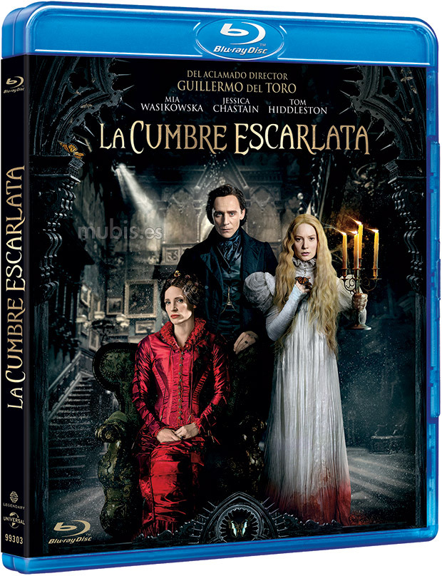 Detalles del Blu-ray de La Cumbre Escarlata 1