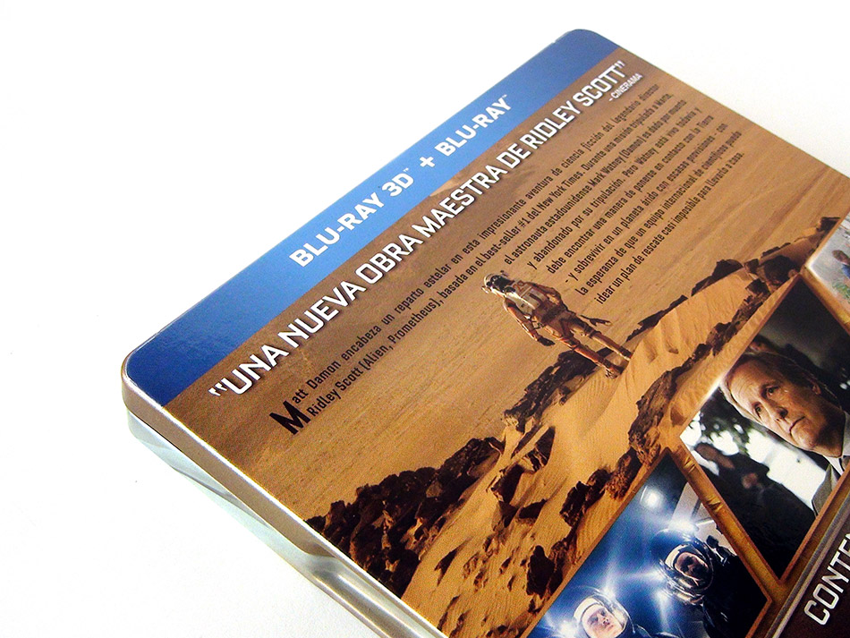 Fotografías del Steelbook de Marte (The Martian) en Blu-ray 5