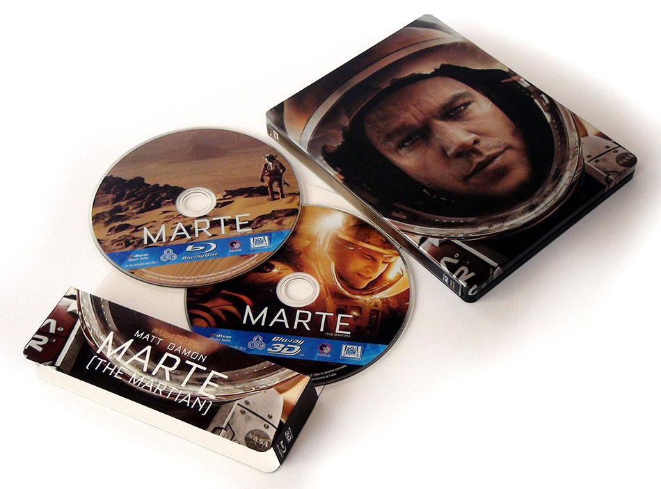 Fotografías del Steelbook de Marte (The Martian) en Blu-ray 12