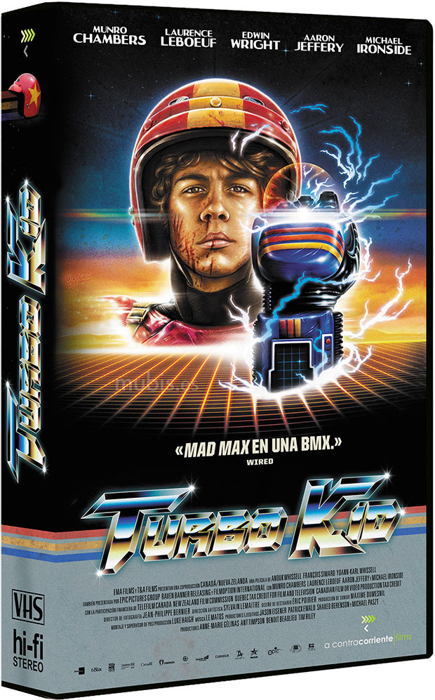 Diseño de la edición limitada de Turbo Kid y reservas abiertas