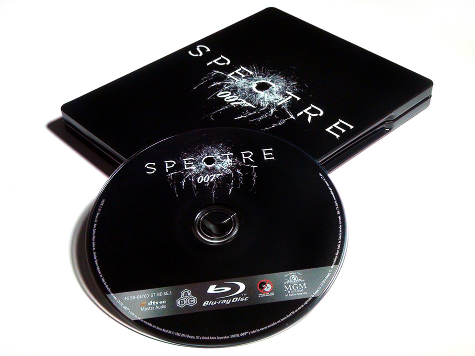 Fotografías del Steelbook de Spectre en Blu-ray 13