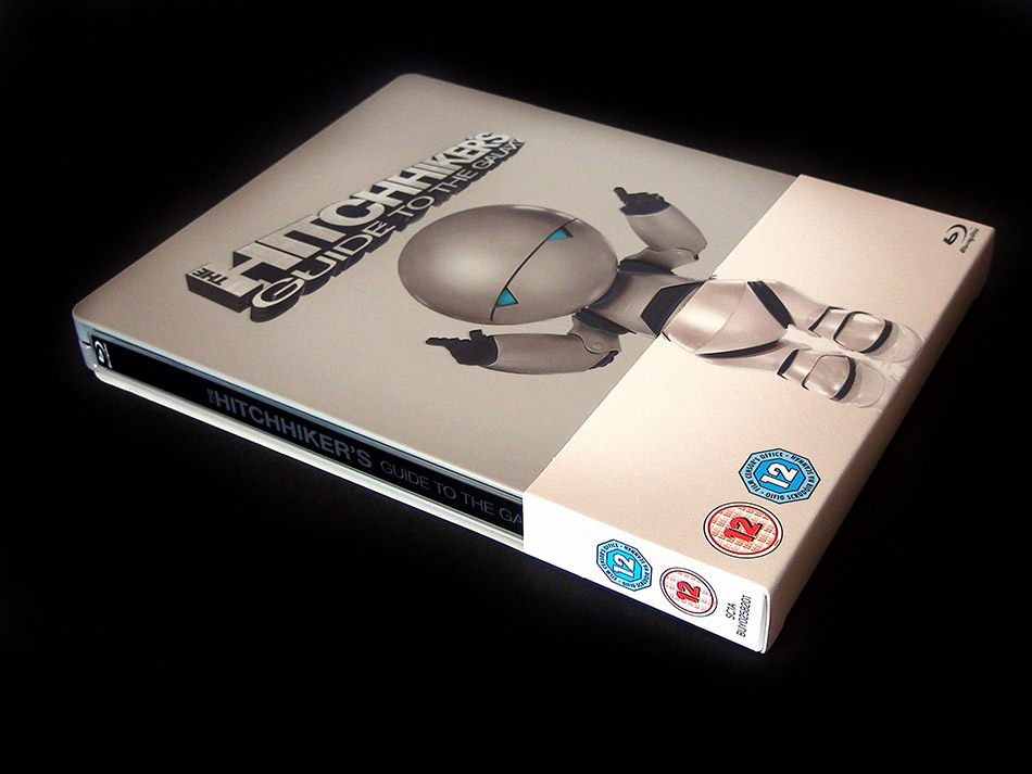 Fotografías del Steelbook de Guía del Autoestopista Galáctico en Blu-ray (UK) 1