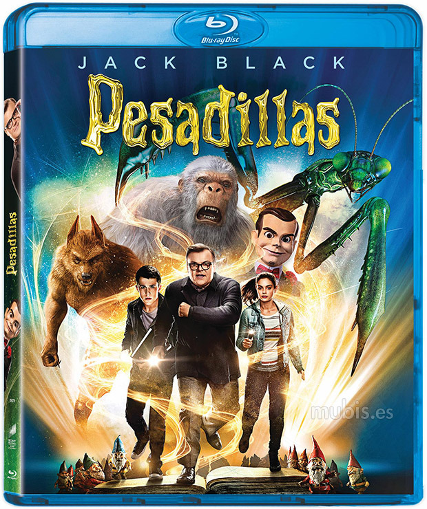 Diseño de las carátulas de Pesadillas en Blu-ray 3D 2D