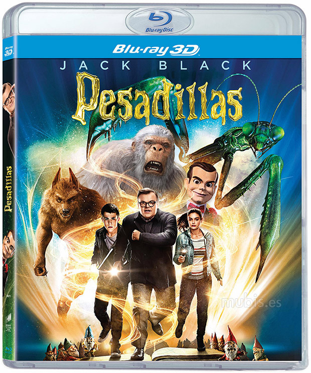 Diseño de las carátulas de Pesadillas en Blu-ray 3D 2D